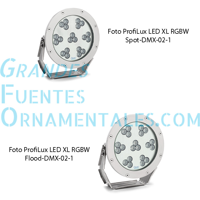 Foto ProfiLux LED XL RGBW Flood y Spot -DMX-02-2