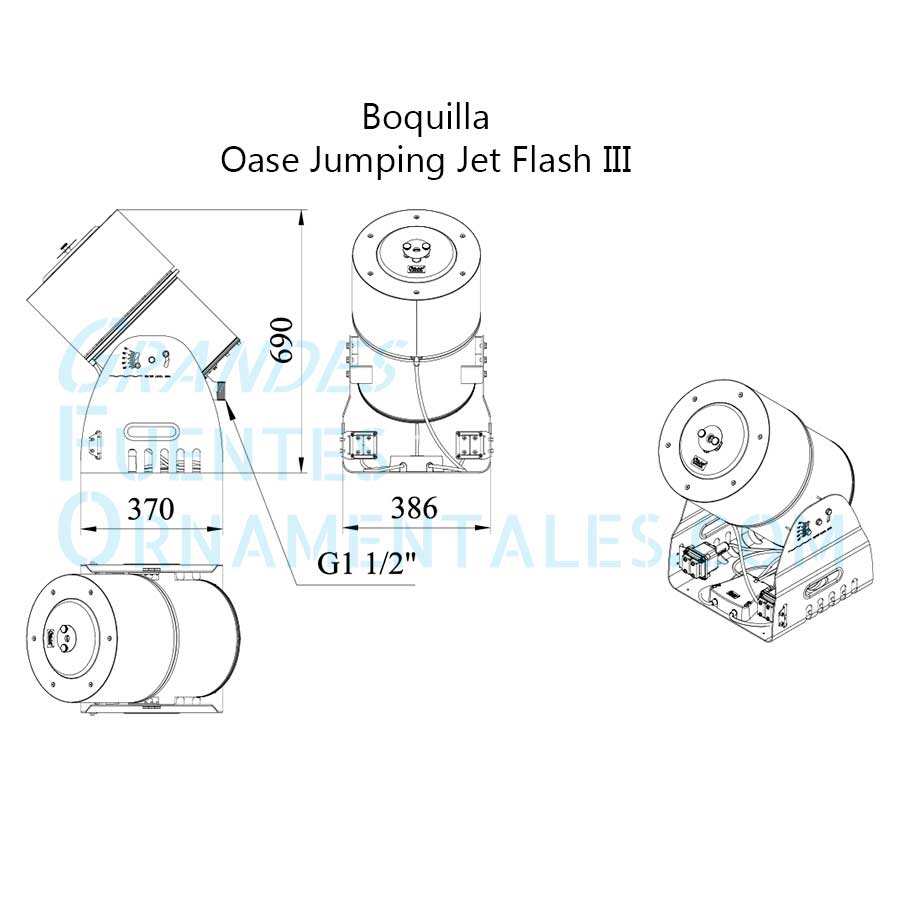 Oase Jumping Jet Flash III